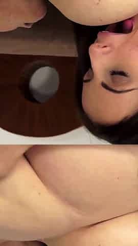 Hairy mature gets her pussy licked by this hot brunette