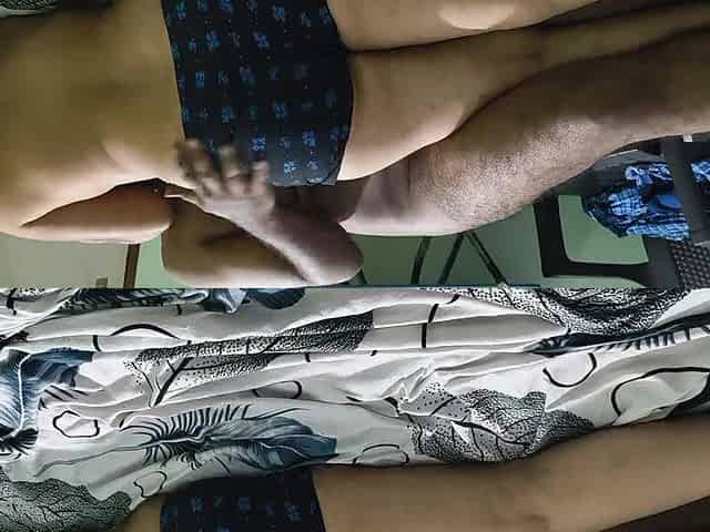 Beautiful Desi Aunty Riding on Boyfriend