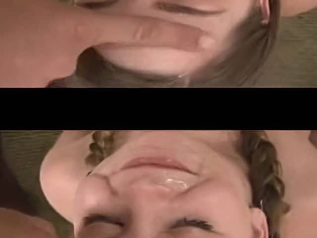 Cute Chunky Teenage With Braces In POV Anal Scene
