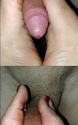 Sexy Footjob 26 with Red Nails