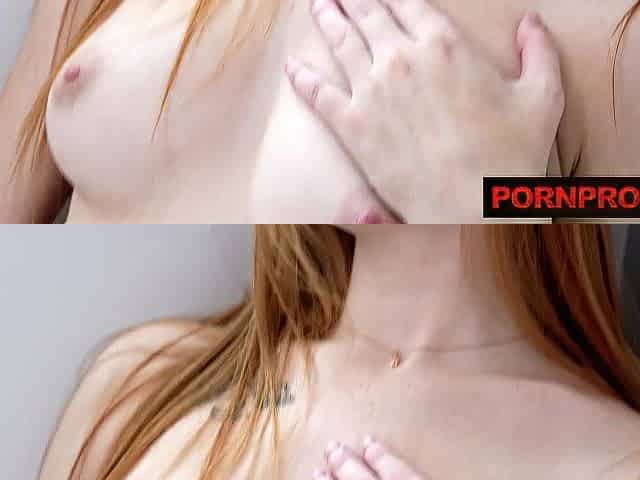 Redhead Slut Gets Her Pale Face Overspread In Sperm