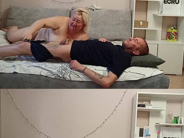 Stepmom Swallowed Cum and Keeps Sucking My Dick
