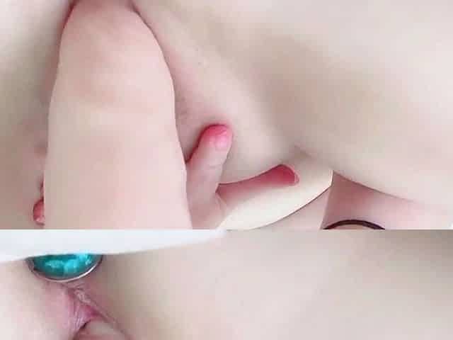 Chubby Brunette Big Boobs Dildo Masturbation