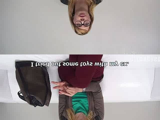 Amateur Teen 18+ With Glasses Takes One-eyed Snake