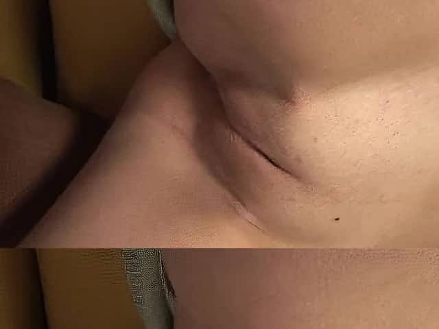 Fabulous Blonde Rubbing her Swollen Clit for Us