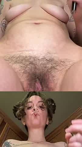 Sitting on the Kitchen Counter Smoking a Cig, I Want You to Lick My Pussy