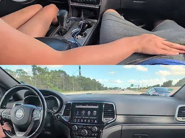 rubbing his dong in his shorts in public