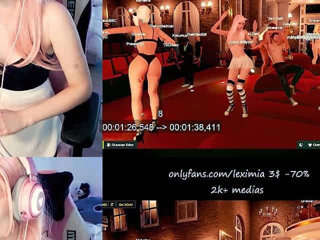 Getting screwed in the centre of a club! Yep 3DXchat Lexi aventure! !