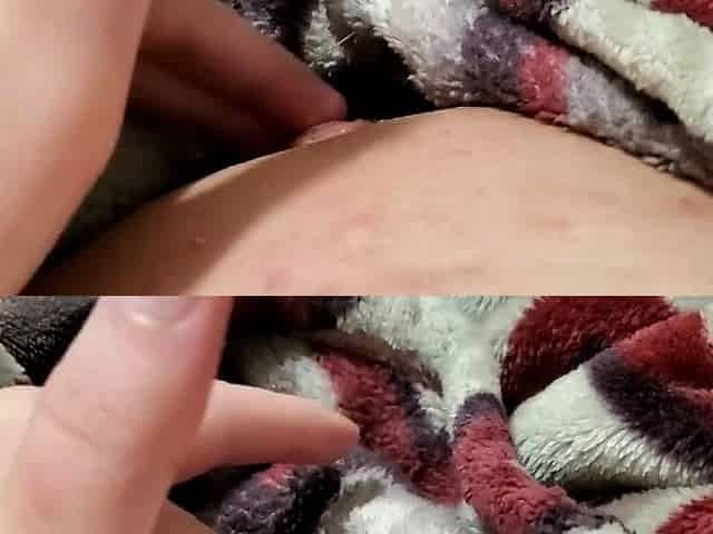 Left-Handed Solo Female Orgasm for the First Time