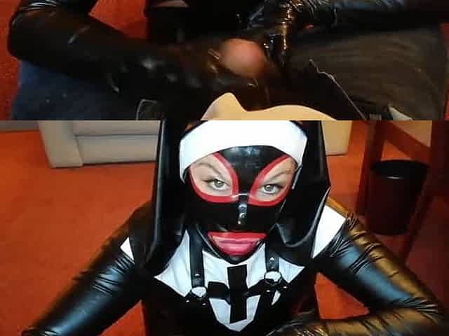 la nonne en latex