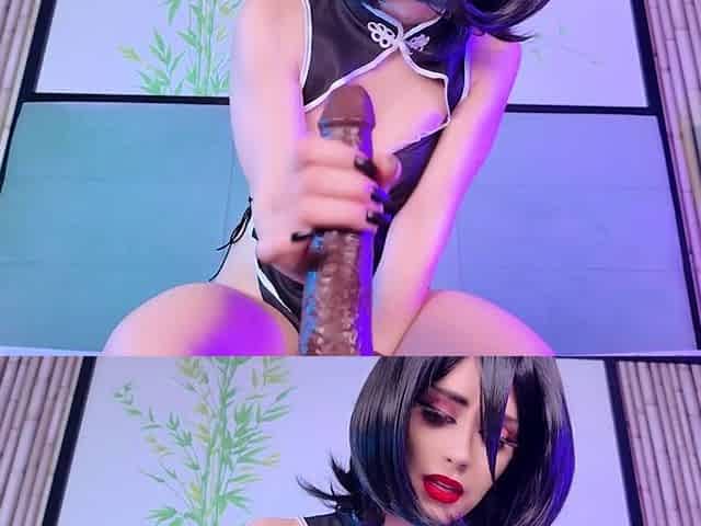 petite asian teen fucking toy and cock for cash