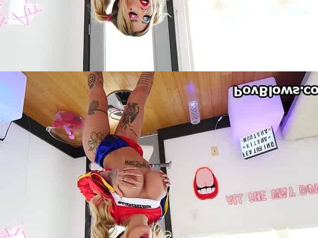 Pov porn blown by huge titty cosplay Harley