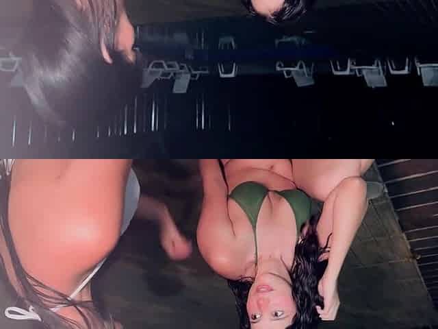 I meet a lesbo hotty in colombia and that babe sucks my booty 5 minutes later