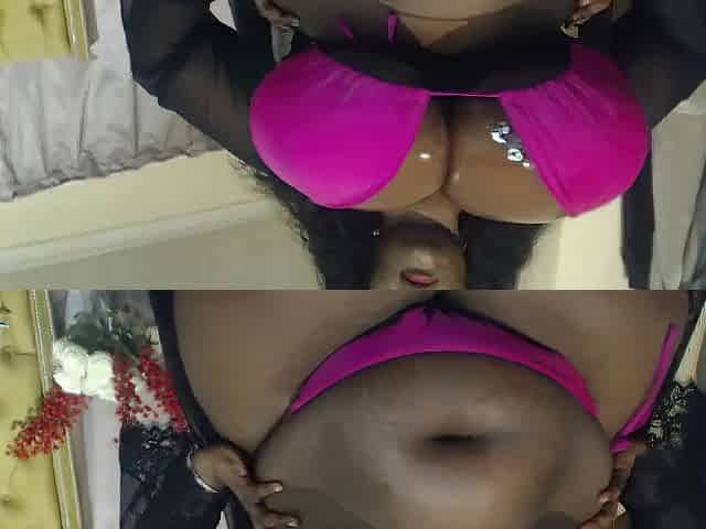 Corpulent Butt Mama Teasing With Her Oily Large Bazookas (Exclusives On Fancentro)