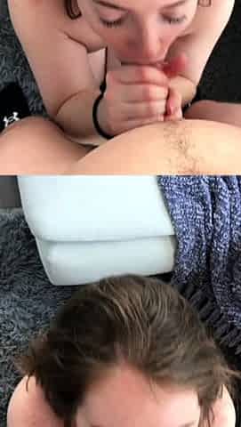 amateur blowjob cumshot finish in her mouth