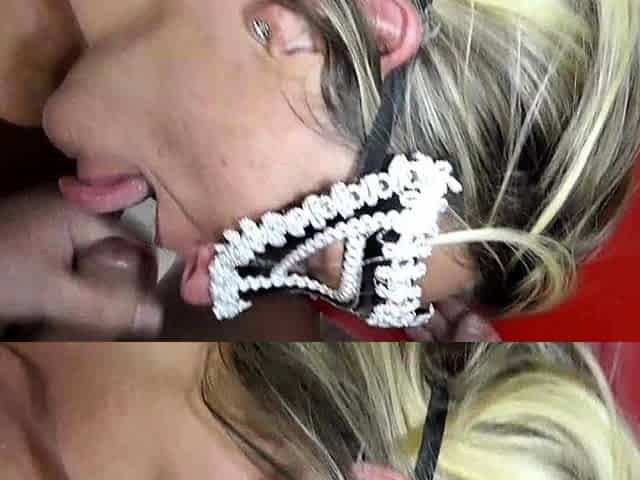 Mature brunette hookup amateur milf gives blowjob