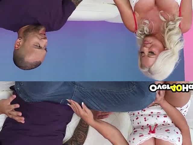 GIANT Boob mother I'd like to fuck Tugjob - A Win After a loss!