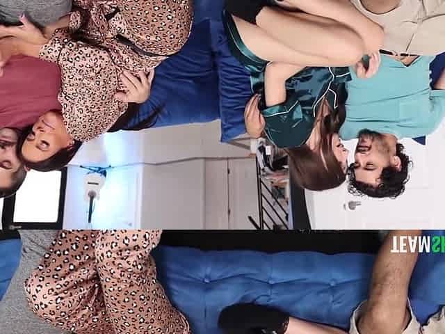 Maya Woulfe And Sofie Marie - Milf And Getting Fucked Side By Side