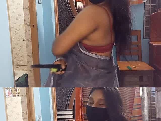 Desi Girl Sari Dance with Song