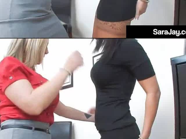 Hawt mother I'd like to fuck Boss Sara Jay Tongue Screws Clerk Jayden Jaymes!