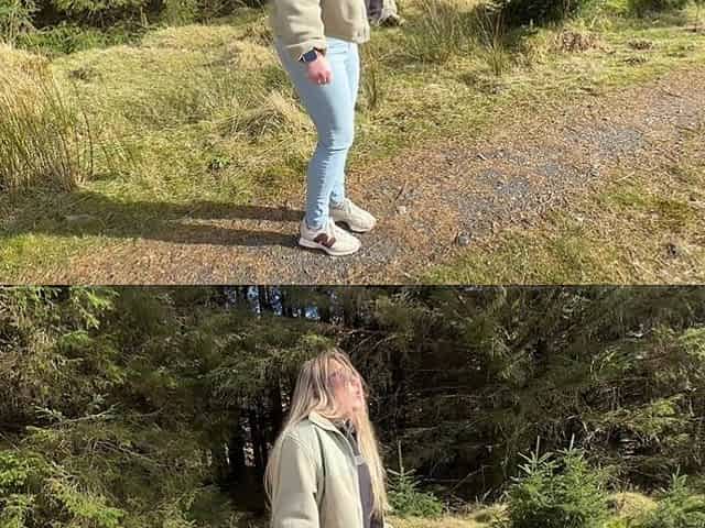 Emergency While Walking on the Public Trail but Had to Wet My Jeans