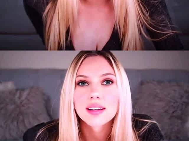 Solo with perfect big boobed blonde Alexis Ford