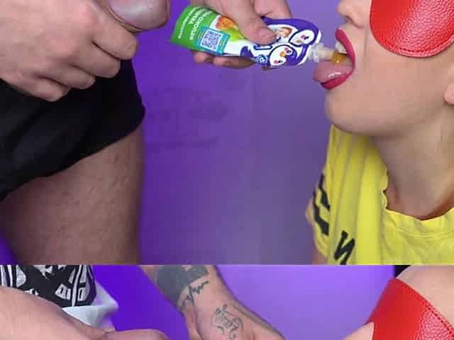 I Was Tricked in the Game "Guess the Taste", the Dick Turned Out to Be Delicious!