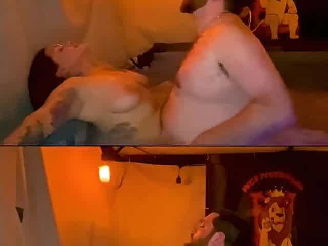 Quickie Creampie Hawt Tub Screw With Santana Red WCA Productions