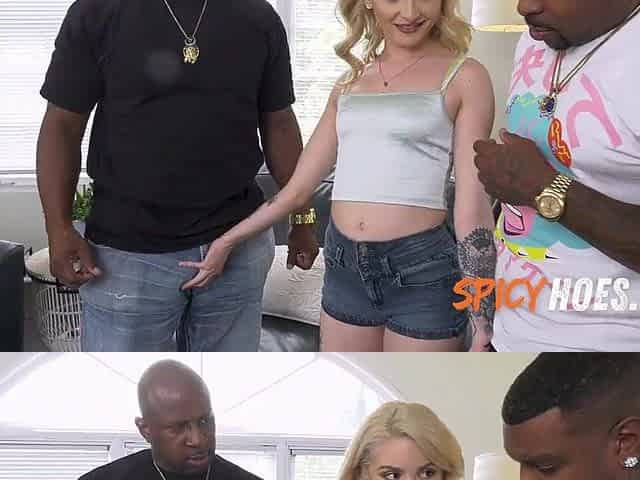 Hawt Blond Hotty Fancies Large Ebony Rods - Lola Fae