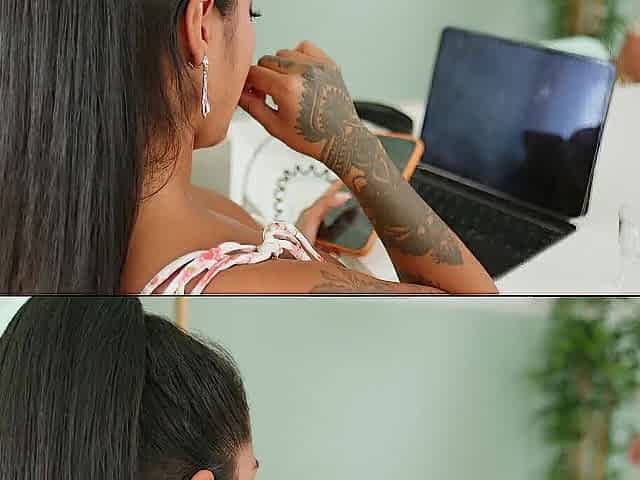 Huge Booty Australian Bounces on My Knob - Alanna Pow