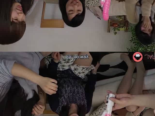 Japanese Cutie Makes Porn In Front Of 5 Women Strangers Eng Sub