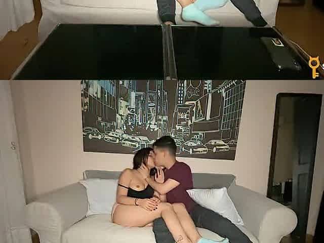 I invited a friend over to watch a movie, but we got horny and plans changed