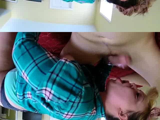 Amateur Blond Give Nice POV Blowjob