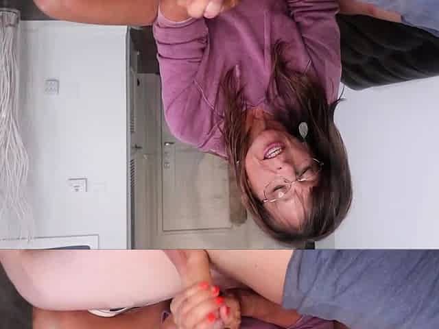 When your step mom busts you for masturbating its best to