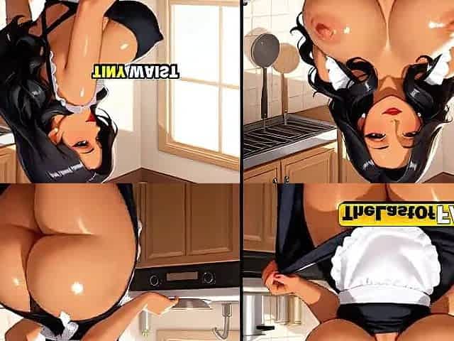 Sexy Dominican-Spanish mother I'd like to fuck Chef Screwed Like Dessert - AI ANIMATION