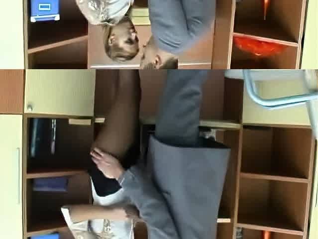 Young Secretary Takes It In The Ass