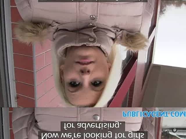 PublicAgent Big boobs bent over and fucked