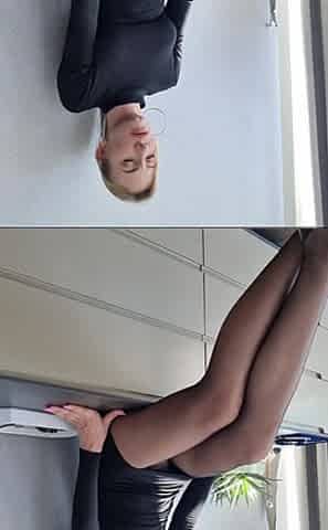 Masturbating