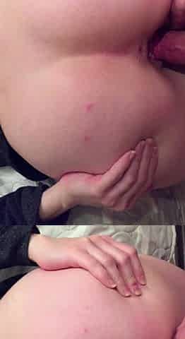 Blonde Amateur Banged Doggystyle