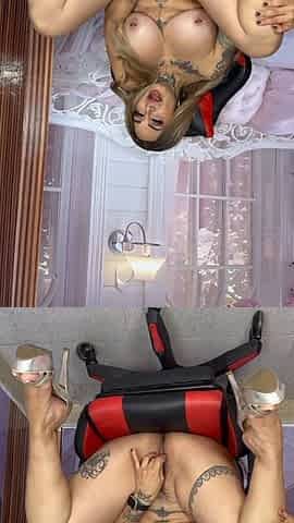 Masturbating My Pussy and Clit with Lollipop