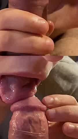 Slow Blowjob Tongue Work Edging Cock, Real Wife