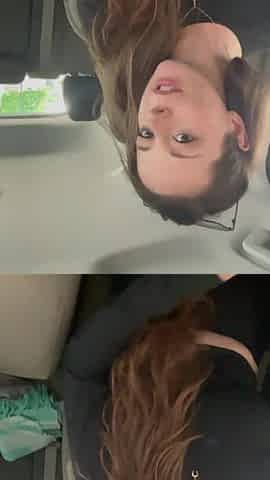 Going Thru A McDonald's Drive Thru Whilst Trying Not To CUM!