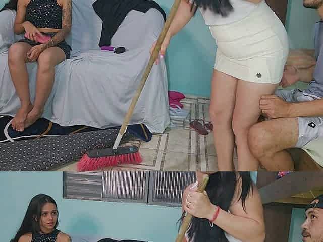 Erection Because of a Friend in Front of the Wife