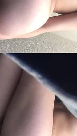 Petite Girl Masturbates When She's Home Alone