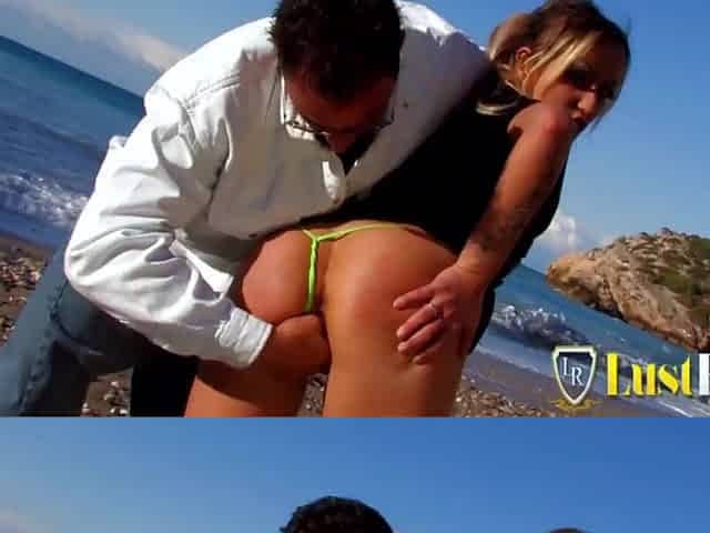 Yielding golden-haired hottie fucked by thick weenie