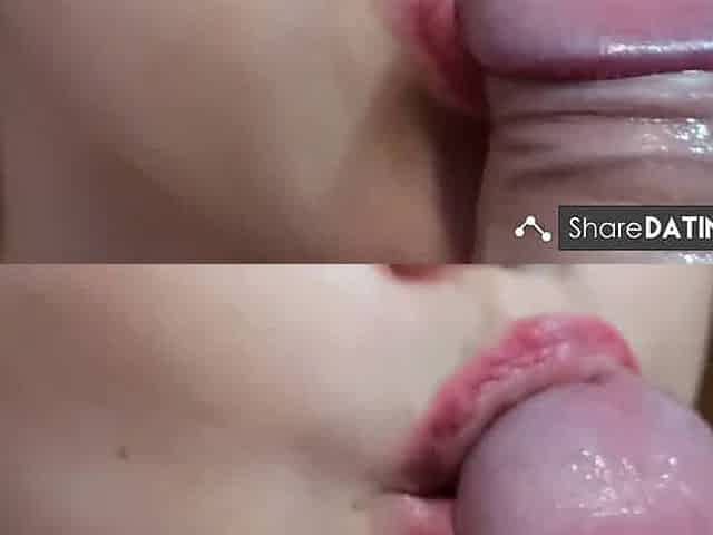Redhead Teen Deepthroats a Big Cock in POV Macro Video!