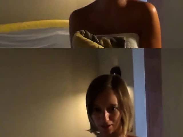 Hot German girl has sex on vacation with cumshot