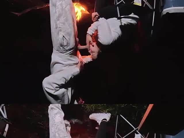 Using mother I'd like to fuck Vagina at Camp Next to the Fire