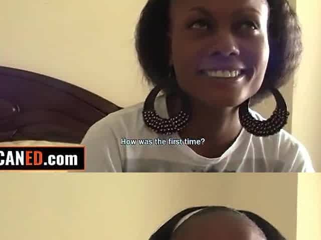 Slender EBONY HOTEL MAID unfathomable mouths white knob tourist for a LARGE TIP