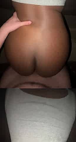 Large booty Ebony wench gets banged outside car ????